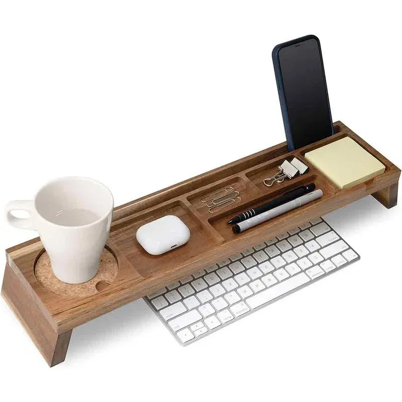 Wood Desk Organizer Office Desk Accessories