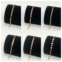 XUPING Sieraden Verguld Zirkoon Tennis Armbanden Slangvormige Hangertjesketting Meerdere Stijlen Mode Armbanden voor Dames Sieraden