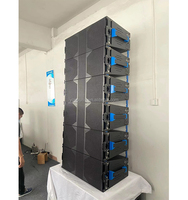 Système de sonorisation Line Array actif à deux voies de 12 pouces en vente chaude, enceintes Line Array, musique professionnelle pour sonorisation en direct