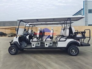 New Luxury 4 Seater Low Speed Vehicle Electric Street Legal <b>Golf</b> Cart for Sale - Product Image 3