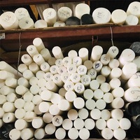 Barre ronde solide en PEHD résistante aux intempéries pour équipements de machinerie