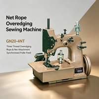 Machine à surjeter à une aiguille et trois fils pour la couture de cordes sur les filets GN20-4NT Version Newlong pour les filets de pêche/de sport