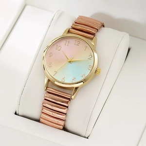 Última Tendencia en Diseño: Reloj de Cuarzo para Mujer, Estilo Retro, con Esfera Grande de Aleación y Cronometraje Digital, Venta al Por Mayor - Product Image 3