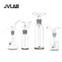 Bouteille de lavage au gaz en verre borosilicate multi-trous, verrerie de laboratoire, 25 ml-5000 ml