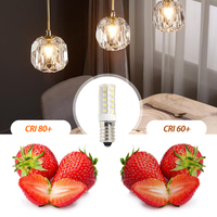 Fabricant de gros 3W sans scintillement gradable LED maïs lumières économie d'énergie G4 G9 E14 E12 télécommande pour usage résidentiel