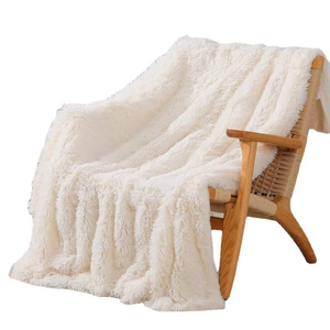 <span class=keywords><strong>Coperta</strong></span> <span class=keywords><strong>di</strong></span> peluche a pelo lungo Premium comoda per la bellezza morbida e adatta alla pelle pratica e vibrante <span class=keywords><strong>coperta</strong></span> in tinta unita - Product Image 1