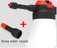 Semprotan pompa Foamer profesional cuci mobil & Detailing, busa kering/basah, katup pengaman pelepas tekanan, selang PVC (1.8 liter)