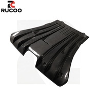 Protection thermique d'échappement en fibre de carbone sèche pour Porsche 911 992 GT3 – Accessoires de modification extérieure et pièces de protection de carrosserie