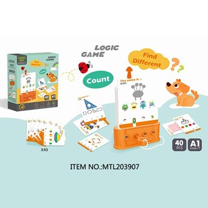 Gioco di Logica per <span class=keywords><strong>Bambini</strong></span> da 2 a <span class=keywords><strong>4</strong></span> <span class=keywords><strong>Anni</strong></span>, Educazione Precoce, Sviluppo del Cervello, Allenamento del Pensiero, Puzzle di Carta, Abbinamento di Forme e Numeri - Product Image 5