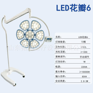 Surgical Shadowless LED Medical Examination Light 150W CE Certified For Cosmetic Surgery Dentistry Veterinary Gynecology - Product Image 2