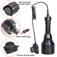 Laser Inframerah Led Dimmer Zoom Kuat 850 Ir Vcsel 940nm Senter