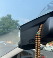 Caméra embarquée WiFi pour voiture avec connexion mobile, vision nocturne haute définition, caméra frontale 4K, enregistreur vidéo, contrôle par application, enregistrement en boucle
