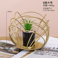Vase rond classique en fer chromé style ferme, support décoratif pour plantes et fleurs, durable et écologique