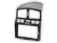 Kit de instalación de radio para coche de 9 pulgadas, marco embellecedor, panel de salpicadero, compatible con Hyundai Santa Fe