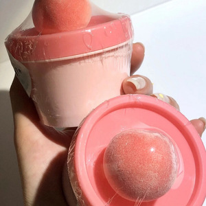 CHENXI Nouveau Style Créativité Unique Slime Rose Fruité Translucide Anti-stress DIY Slime Parfumé Pêche - Product Image 3