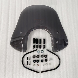 Parabrezza per Moto di Media Dimensione in Materiale PPMA, Colore Fumé/Trasparente, per <span class=keywords><strong>Vespa</strong></span> GTS250/300, Nuovo in Offerta - Product Image 4