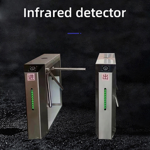 Yüksek kalite kontrol erişim güvenlik kapısı kart tokatlamak süpermarket otobüs istasyonu için yüz tanıma Tripod turnike kapısı - Product Image 4