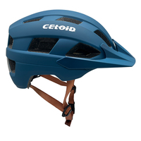 Casque de vélo VTT rechargeable PC+EPS pour adulte, casque de cyclisme tout-terrain OEM ODM avec aérations
