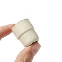 Bouchons en silicone coniques blancs solides pour tubes à essai et bouteilles de vin