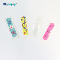 Pansements imperméables BLUENJOY Cartoon Bandaid avec logo personnalisé, fabrication chinoise, 72x19mm, noir, rouge, coloré