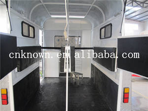 Remorques de transport professionnelles à chargement direct, standard australien, en fibre de verre, pour 2 chevaux, pour le voyage - Product Image 5