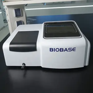 Laboratuvar için BIOBASE spektrofotometre 190-1100nm tek işın uv/vis spektrofotometre