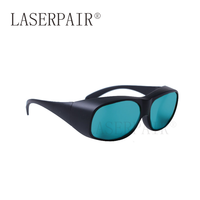 Lunettes de sécurité laser rubis Laserpair 635nm 650nm 694nm OD6+ Lunettes de protection laser rouge CE EN207 620-700nm Protection des yeux