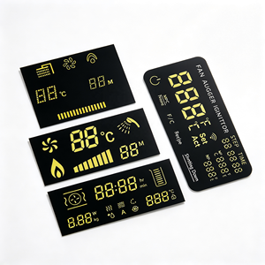 Factory Custom Electric <b>Kettle</b> Control Panel Membrane Switch Sticker Boiling Hot <b>Temperature</b> Pvc Pet Adhesive Printed - Product Image 4