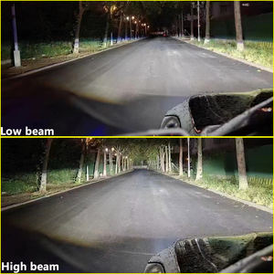 Autozubehör 1,5 Zoll Hi/<span class=keywords><strong>Lo</strong></span> Beam Matrix LED-Projektor Len Mit Kugellager lüfter Motorrads chein werfer für Toyota Mark X. - Product Image 5