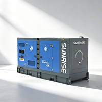 Générateur diesel silencieux à capot 240kW 280kW 320kW 360kW 400kW 50/60Hz 400/230V pour centre de données industriel et alimentation de secours