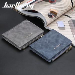 กระเป๋าสตางค์แบบสั้นสำหรับผู้ชาย Baellerry สีดำ กระเป๋าใส่เหรียญแบบมีซิป กระเป๋าสตางค์อเนกประสงค์ทันสมัย - Product Image 4