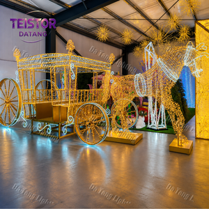 Lumières LED d'extérieur IP65 pour chariot tiré par des chevaux, pour parcs à thème, festivals d'hiver et projets de décoration de centres commerciaux - Product Image 6