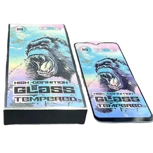 Película Protectora de Pantalla de Vidrio Templado <span class=keywords><strong>Gorilla</strong></span> 2.5D Transparente, Dureza 9H, Antideslumbrante, Antihuellas, Impermeable, Grado AAA para - Product Image 1