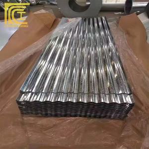 Tôle d'acier galvanisée ondulée <span class=keywords><strong>de</strong></span> haute qualité, panneau <span class=keywords><strong>de</strong></span> <span class=keywords><strong>toiture</strong></span> revêtu <span class=keywords><strong>de</strong></span> <span class=keywords><strong>zinc</strong></span> avec services <span class=keywords><strong>de</strong></span> découpe, soudage et pliage, livraison rapide - Product Image 1