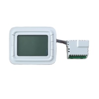 Panneau de commande de climatisation centralisée, système de gestion intelligent des bâtiments, écran tactile pour rideau lumineux CVC, 4 boutons fixes, 100m ABS
