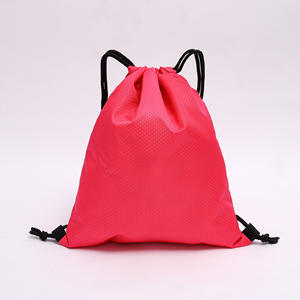 Hot Selling Customized Polyester <b>Backpack</b> Drawstring Sport Bags Support Logo - Product Image 2