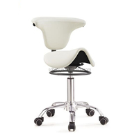 Top vente selle siège forme barbier tabouret chaise coupe de cheveux chaise de Salon pour barbier utiliser HY1037-1