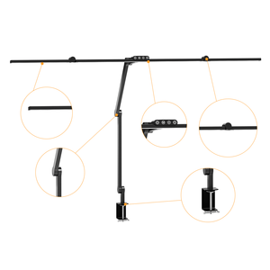 Lámpara de Escritorio LED con Abrazadera para Arquitectos, Luz de Mesa de Diseño para Oficina, <span class=keywords><strong>Mesita</strong></span> de <span class=keywords><strong>Noche</strong></span>, Sala de Lectura, Sala de Estar - Product Image 5