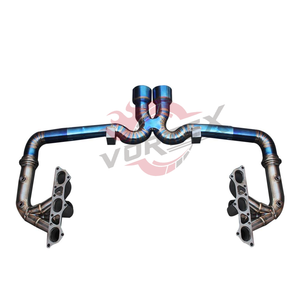 Escape Trasero Vortex Titanium Sin Válvulas para Porsche 911 991.1 991.2 GT3 GT3 RS, Ligero y de Ajuste Directo - Product Image 3