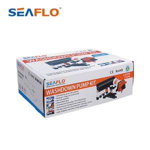 Seaflo-<span class=keywords><strong>Kit</strong></span> de bomba de lavado a presión para coche, <span class=keywords><strong>12V</strong></span>, 4,0gpm, 55PSI, manguera en espiral 7,5 - Product Image 4