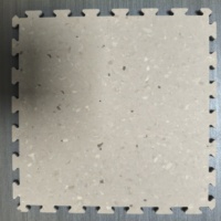 Dalles de sol en PVC à emboîtement robustes, revêtement de sol en PVC à emboîtement sans colle pour entrepôt, atelier, garage
