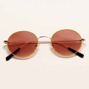 Lunettes de soleil vintage tendance 2019 pour hommes, monture en alliage, verres dégradés, protection UV400, lunettes rondes pour femmes - Product Image 3
