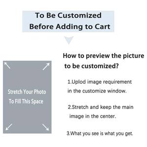 مطبوعات قماشية بألوان مائية مخصصة مع صورك للوحة زيتية على قماش الحائط صورة شخصية كرتونية - Product Image 4