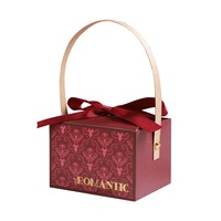 Boîte à bonbons de luxe, cadeau de faveur de mariage, boîte à bonbons avec ruban