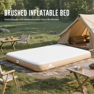 Lit <span class=keywords><strong>gonflable</strong></span> de grande taille avec pompe électrique, nouveau design, support stable, pour le camping, les pique-niques et l'usage domestique - Product Image 1