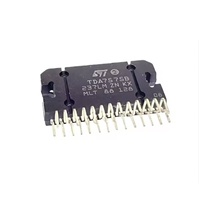 TDA7575B Yeni Orijinal Otomotiv Ses Güç Amplifikatörü Çipi Flexiwatt27 Entegre Devre Elektronik Bileşenleri TDA7575B