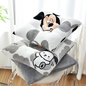 Anime Cartoon Square Chair Cushion Crystal Velvet Pressure Relief Seat Pad For Office Student <b>Stool</b> - Product Image 2