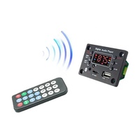 Jlh Wireless 5V/12V Pemutar Mp3 BT 5.0 Musik Micro Usb Papan Sirkuit Catu Daya Audio KIT Papan Dekoder Speaker