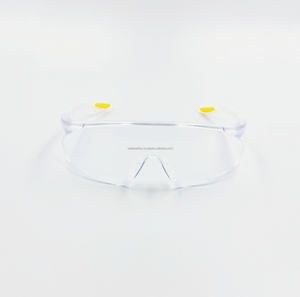 WELTA CE EN16321 Certified Frameless Safety Glasses Anti-Fog/Anti-Scratch Coating Strong Impact Resistant PC Lens <b>Eye</b> <b>Protection</b> - Product Image 3