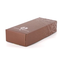 Boîte d'expédition en carton ondulé personnalisée avec logo, pliable, haute, pour emballage cadeau et produits de vente au détail